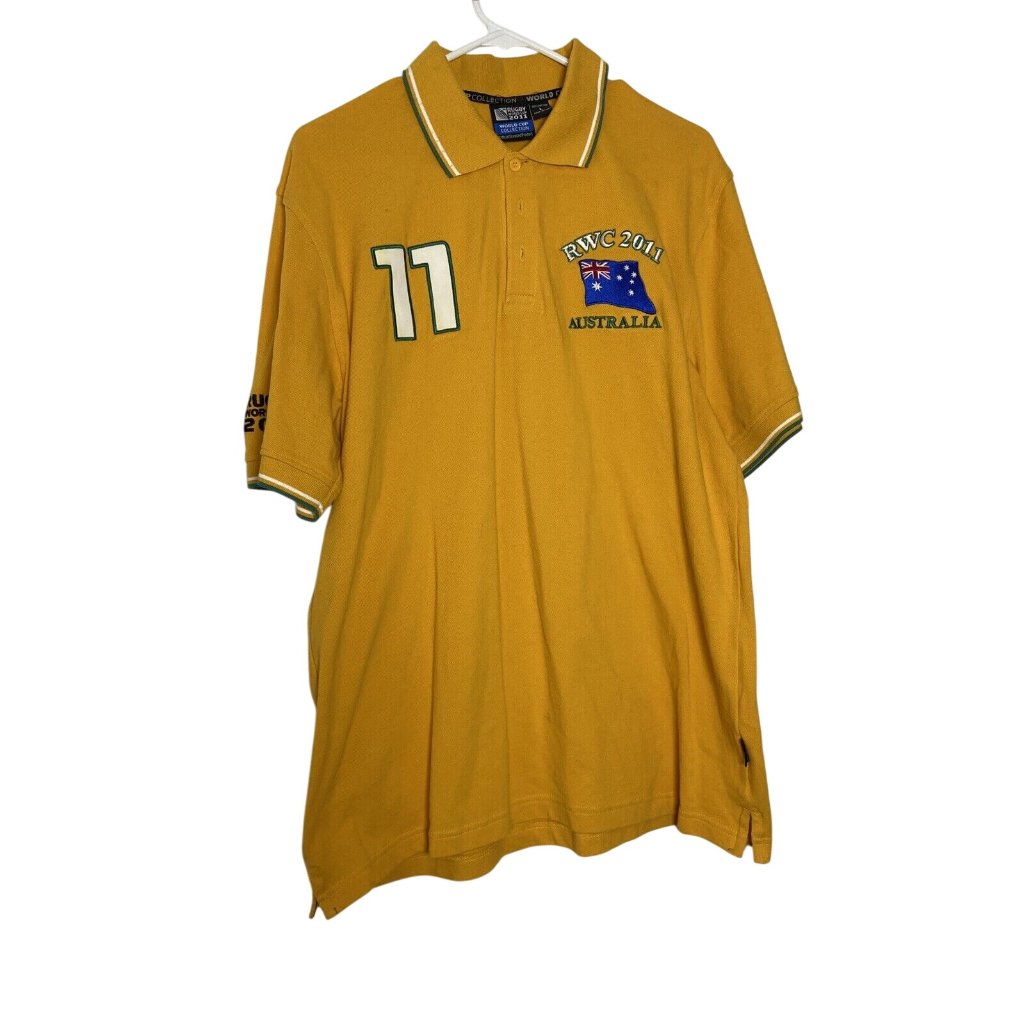 Rugby World Cup 2011 Australia Mens Shirt Size Large